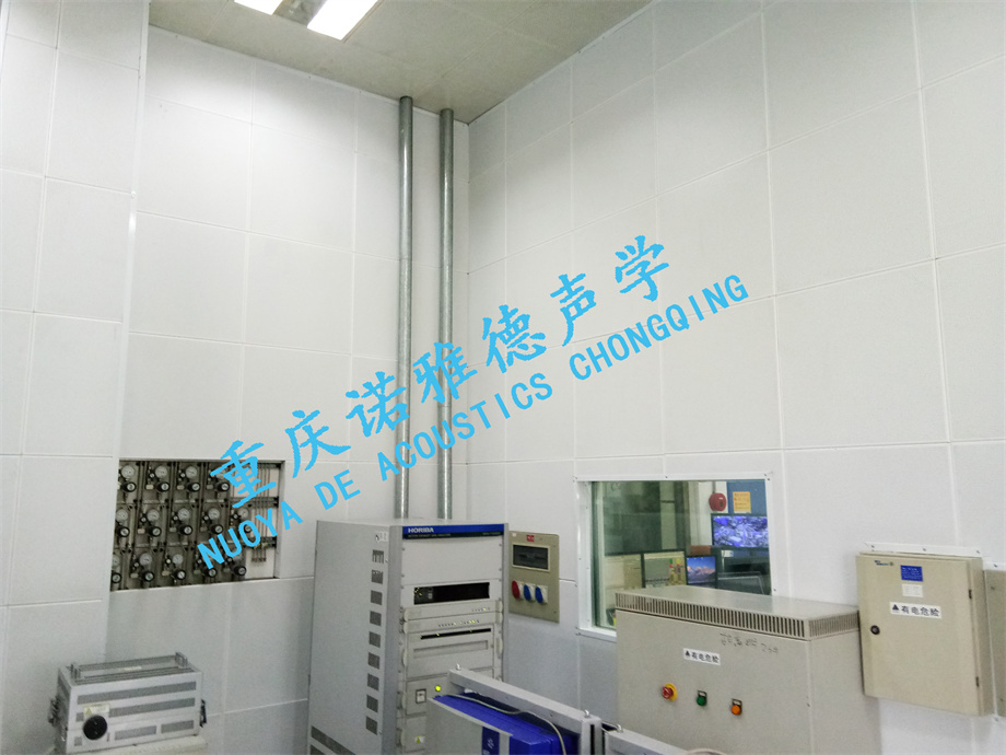 重庆渝北联合汽车公司控制室风机房噪声治理